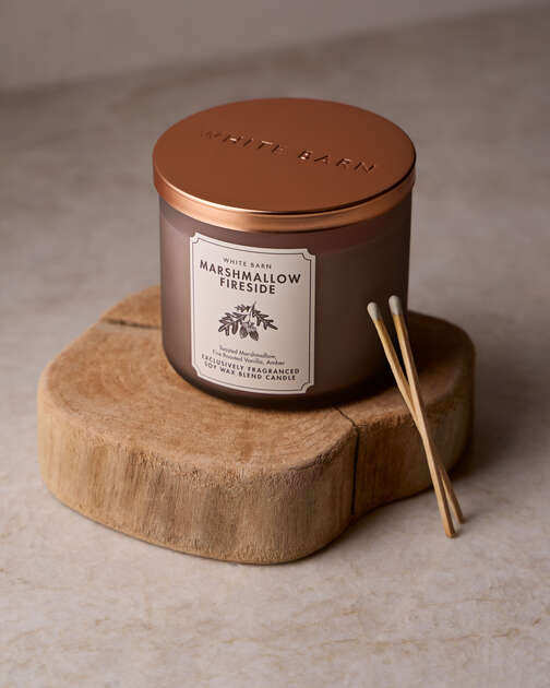 Marshmallow Fireside 3-Wick Candle