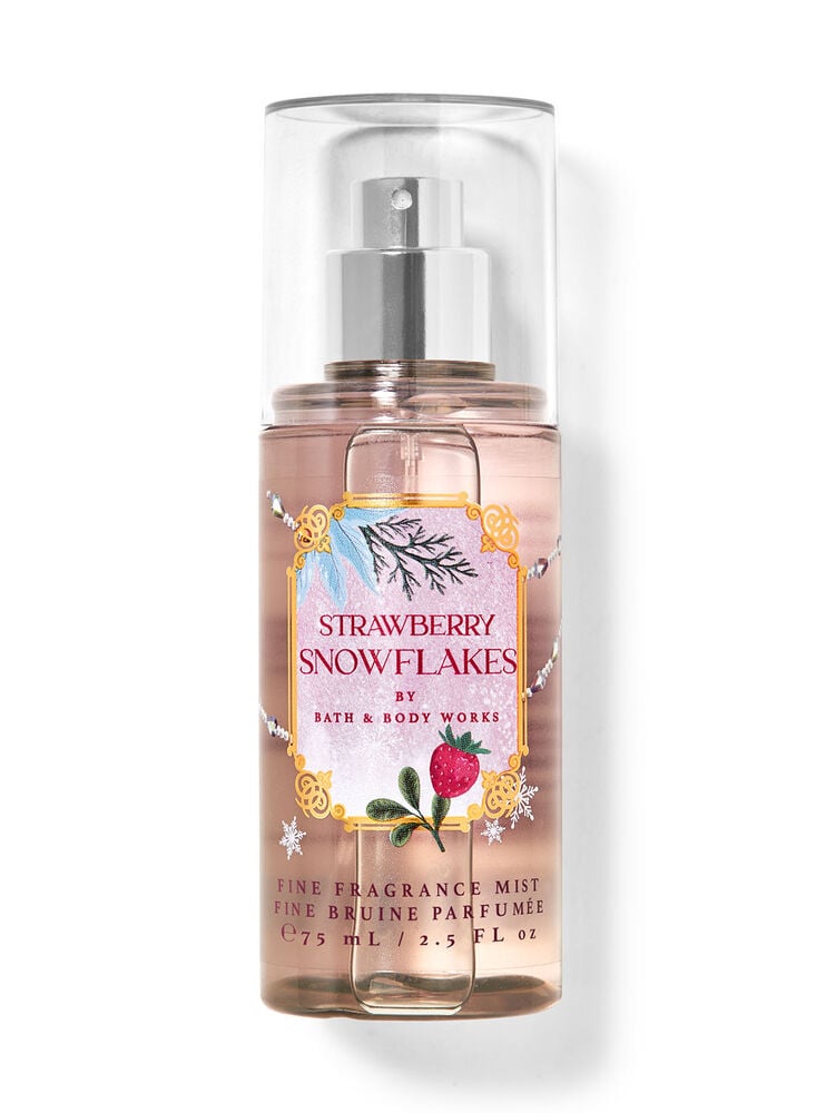 Strawberry Snowflakes Travel Size Fine Fragrance Mist