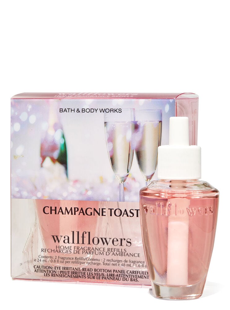 Paquet de 2 recharges de fragrance Wallflowers Champagne Toast