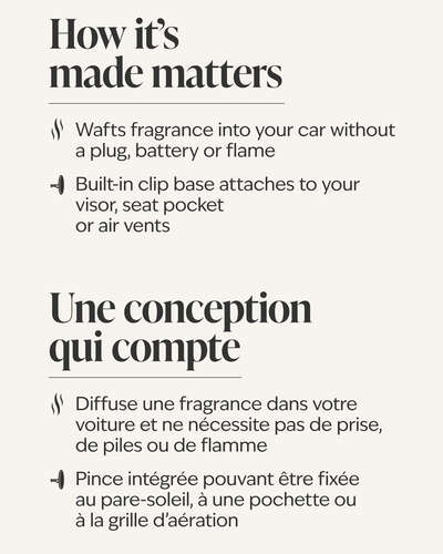 Pressed Floral Car Fragrance Holder