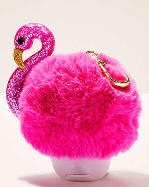 Flamingo Pom PocketBac Holder