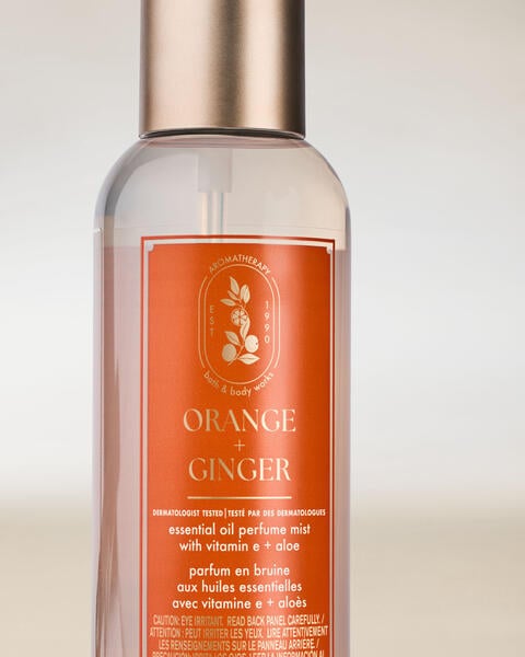 Orange Ginger Essential Oil Mist