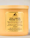 Iced Lemon Pound Cake 3-Wick Candle