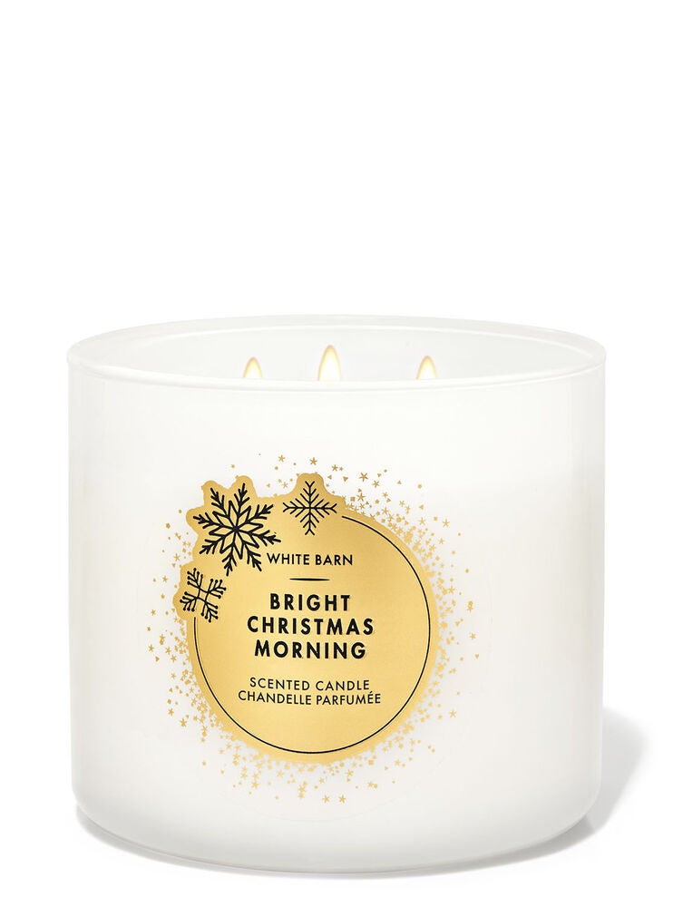 Bright Christmas Morning 3Wick Candle Bath and Body Works