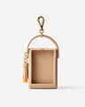 Tan Texctured Holder with strap PocketSpray Holder