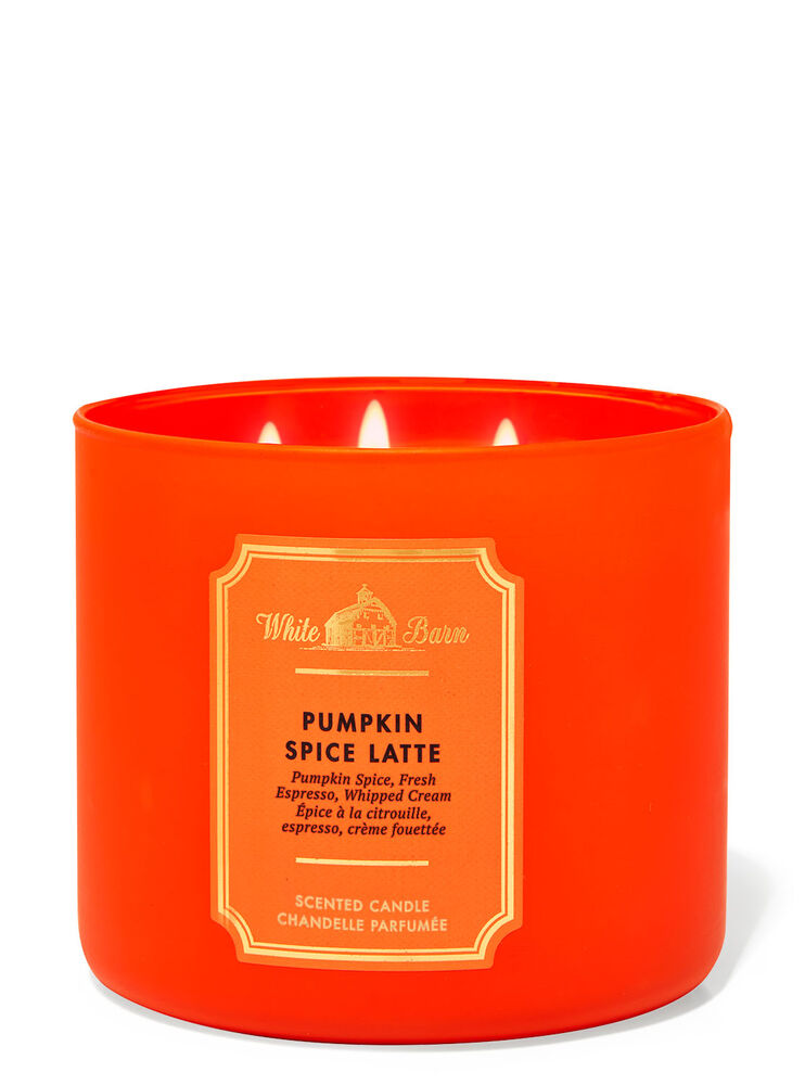 Pumpkin Spice Latte 3-Wick Candle