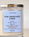 Sun Drenched Linen Single Wick Candle