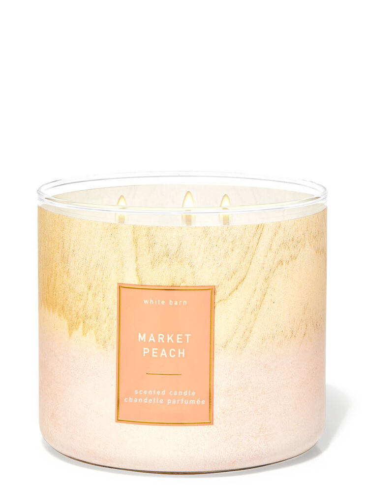 Market Peach 3-Wick Candle