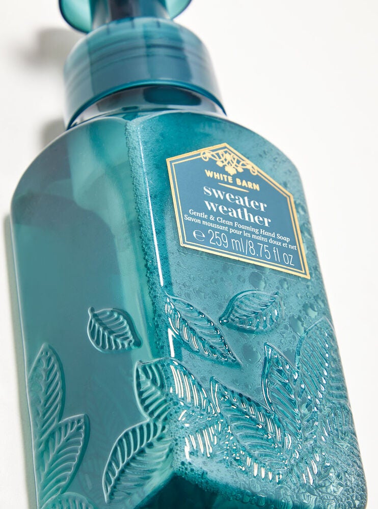 Sweater Weather Gentle & Clean Foaming Hand Soap Bath and Body Works