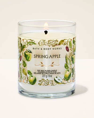 Spring Apple Single Wick Candle