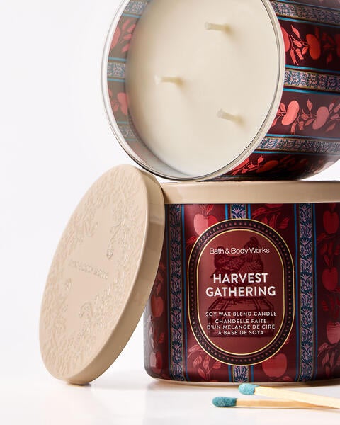 Harvest Gathering 3-Wick Candle