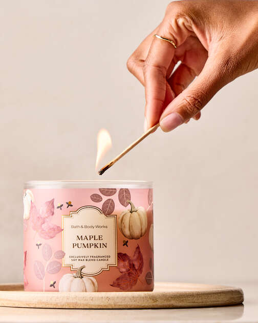 Maple Pumpkin 3-Wick Candle