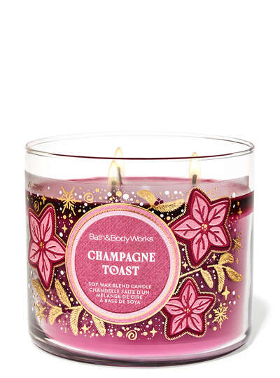 Champagne Toast 3-Wick Candle
