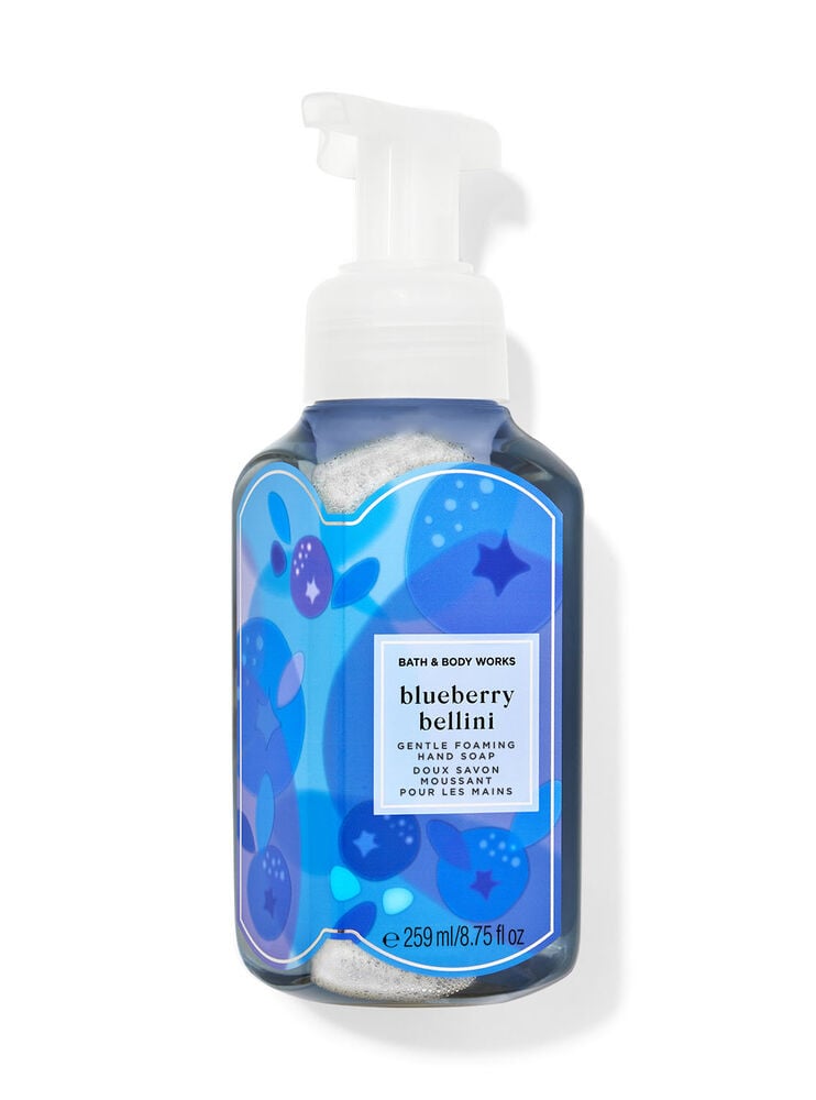 Doux savon moussant pour les mains Blueberry Bellini