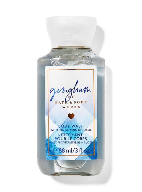 Nettoyant pour le corps format mini Gingham