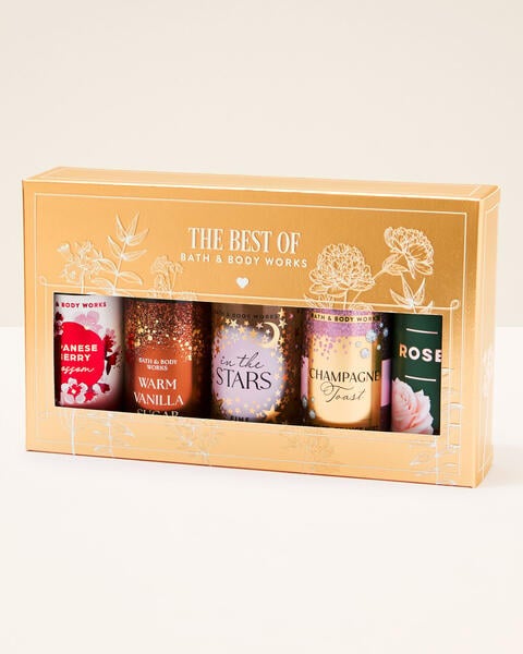 The Best of Bath & Body Works 5-piece Mini Fine Fragrance Mist Gift Set