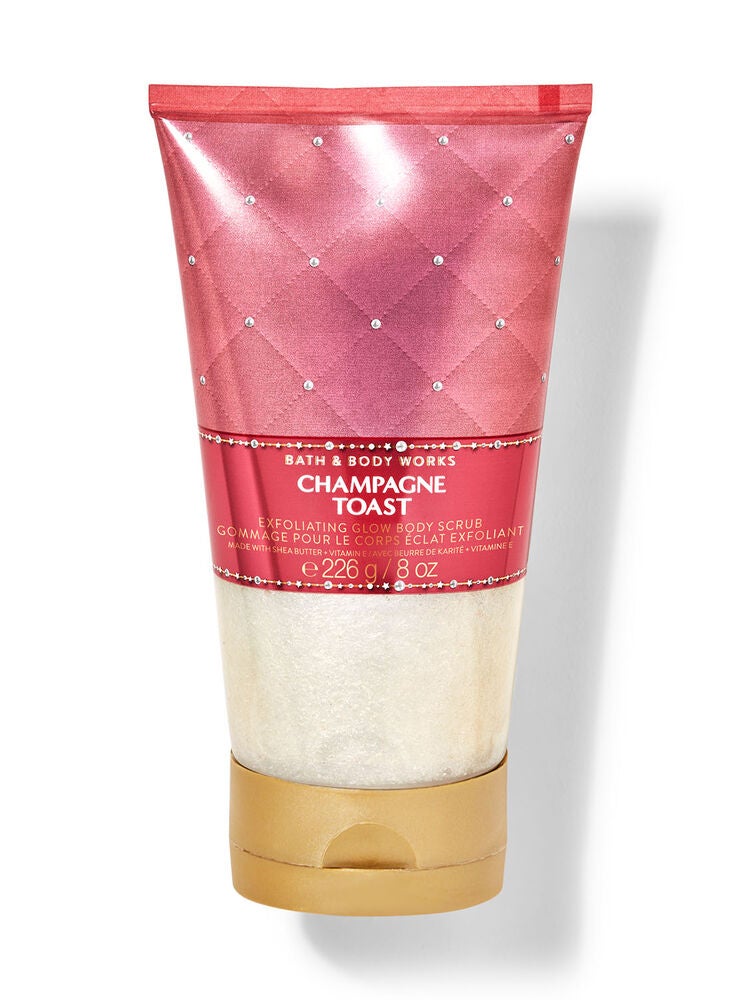 Champagne Toast Exfoliating Glow Body Scrub Bath and Body Works