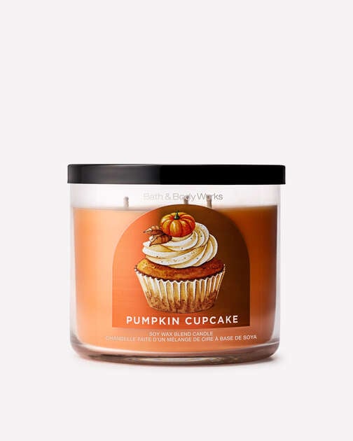 Pumpkin Cupcake 3-Wick Candle