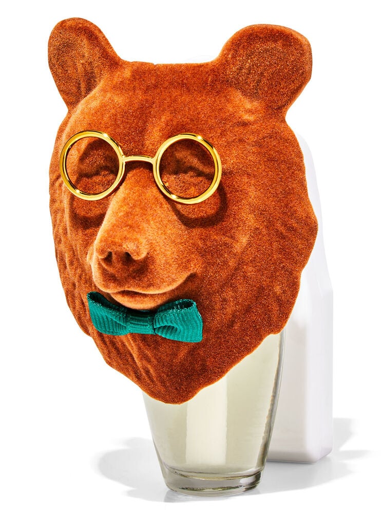 Diffuseur de fragrance Wallflowers ours à lunettes avec noeud papillon Image 1