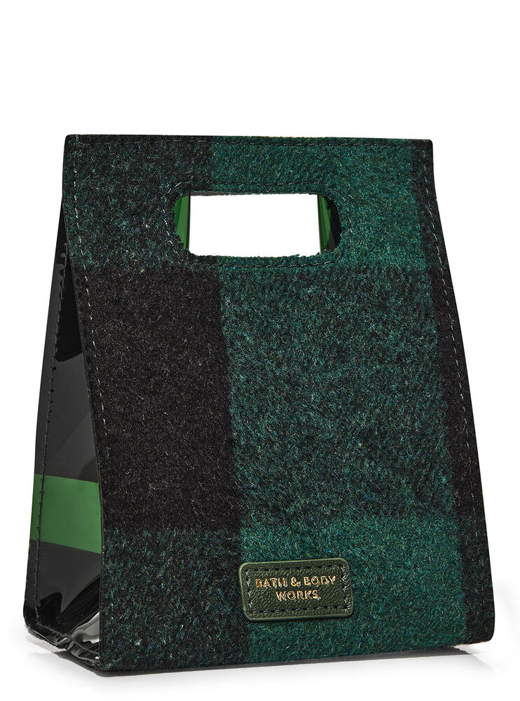 Green Plaid Mini Gift Bag