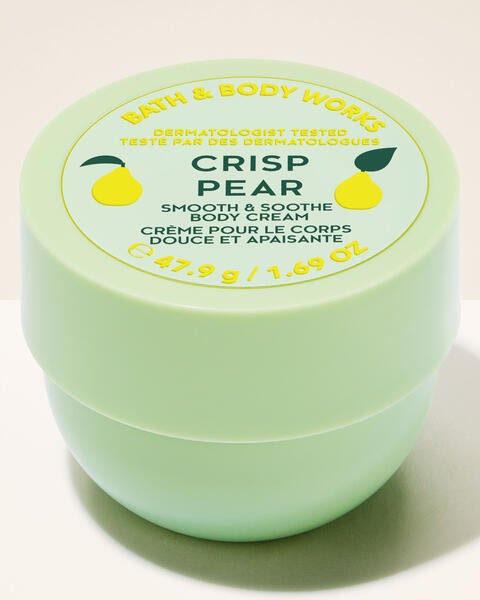 Crème pour le corps douce et apaisante format mini Crisp Pear