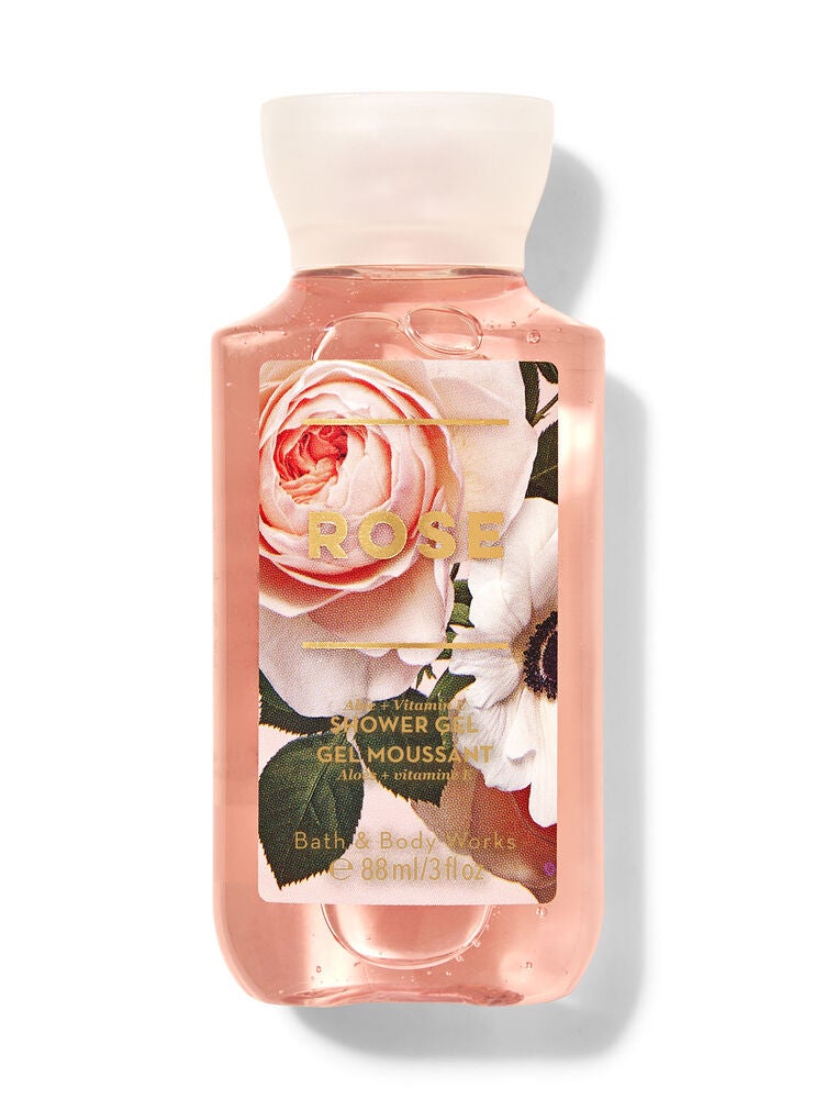Rose Travel Size Shower Gel Bath and Body Works