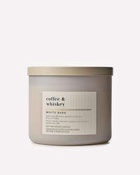 Coffee & Whiskey 3-Wick Candle