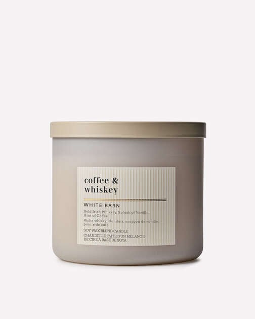 Coffee & Whiskey 3-Wick Candle