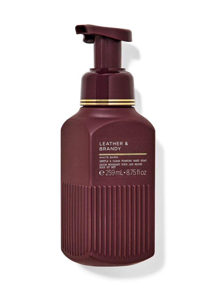 Leather & Brandy Gentle & Clean Foaming Hand Soap Image 1