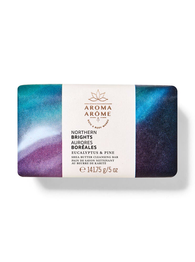 Northern Brights Eucalyptus Pine Shea Butter Cleansing Bar Bath and