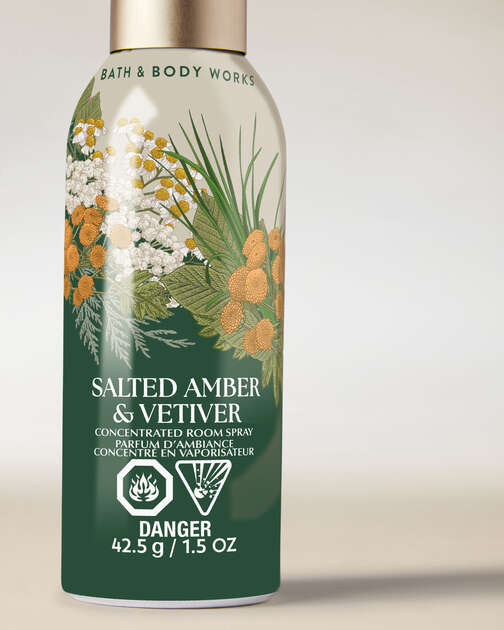 Salted Amber & Vetiver Concentrated Room Spray