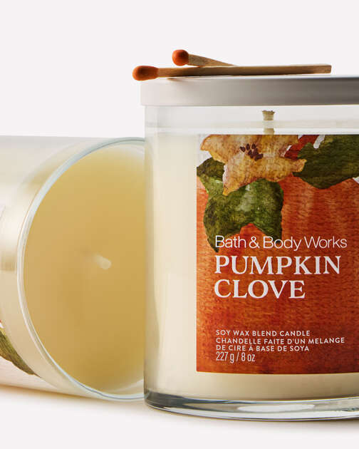 Pumpkin Clove Single Wick Candle