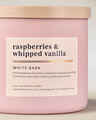 Chandelle à 3 mèches Raspberries & Whipped Vanilla