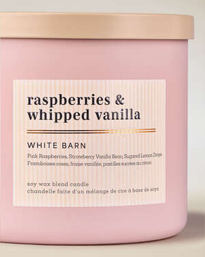 Raspberries & Whipped Vanilla 3-Wick Candle
