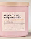 Raspberries & Whipped Vanilla 3-Wick Candle