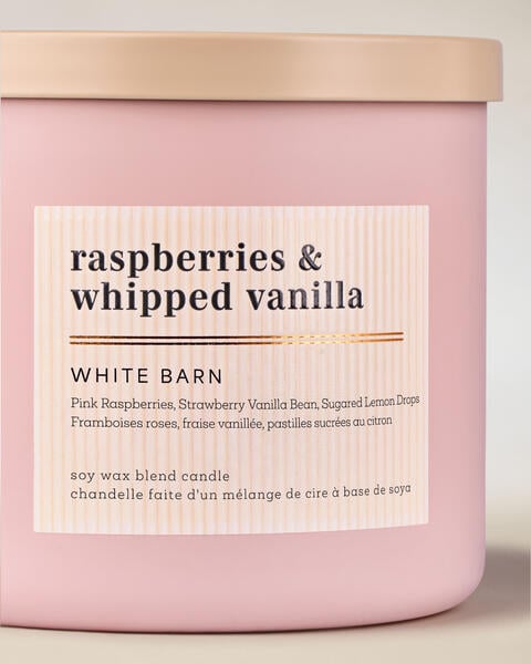Chandelle à 3 mèches Raspberries & Whipped Vanilla