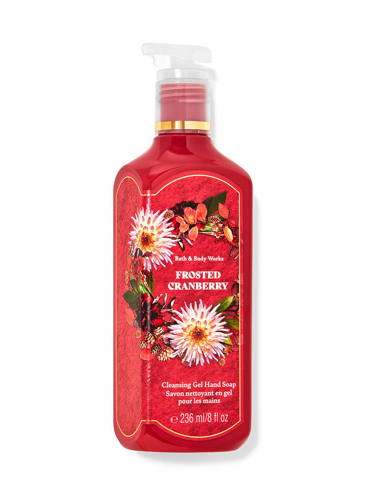 Doux savon pour les mains en gel Frosted Cranberry