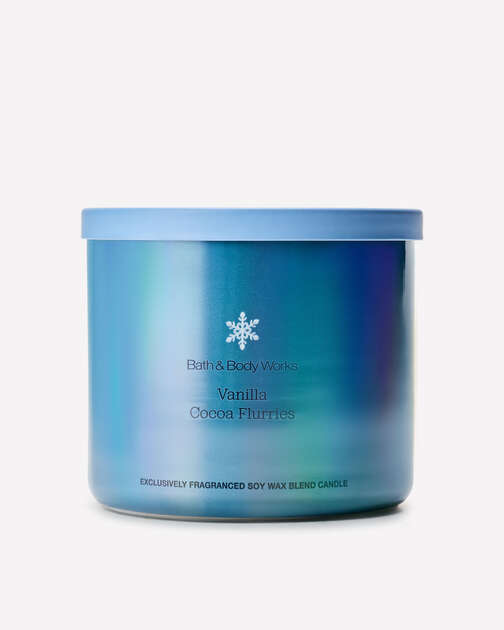 Vanilla Cocoa Flurries 3-Wick Candle
