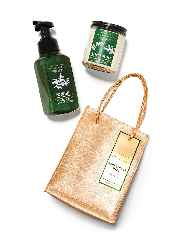 Eucalyptus Spearmint Gift Bag Set