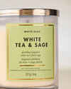 White Tea & Sage Single Wick Candle