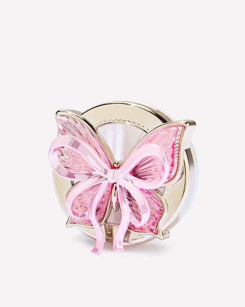 Pink Bowterfly Car Fragrance Holder