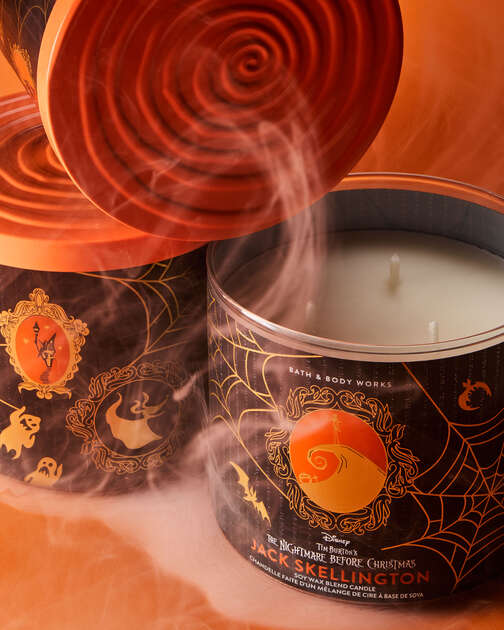 Jack Skellington 3-Wick Candle