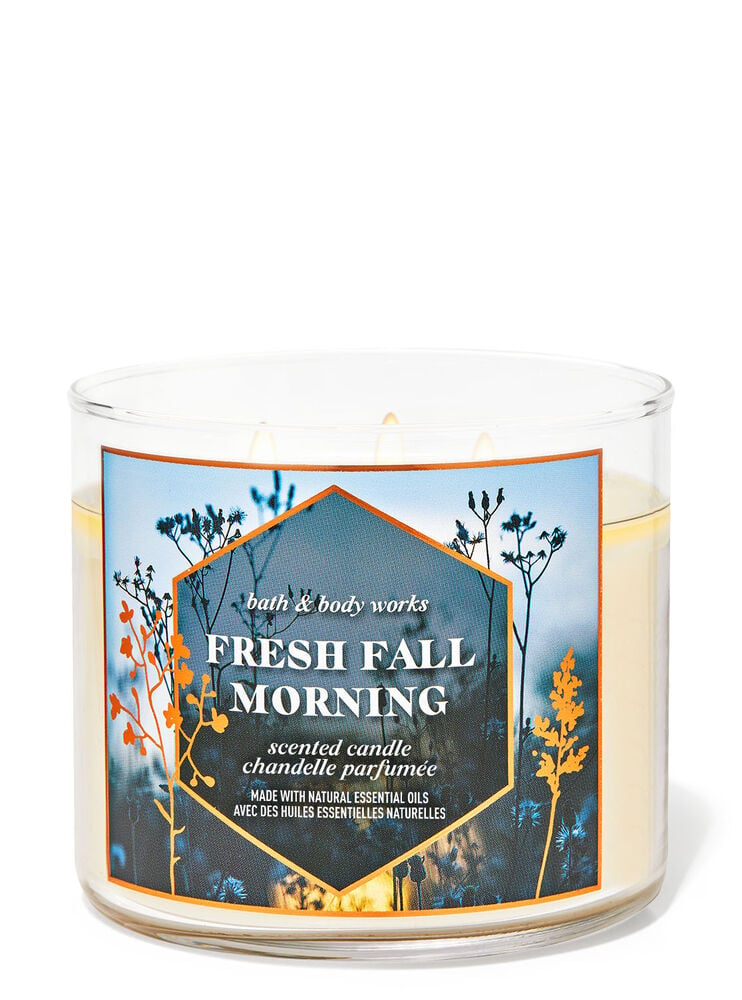 Fresh Fall Morning 3-Wick Candle
