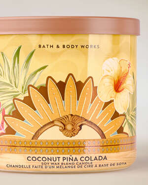 Coconut Piña Colada 3-Wick Candle