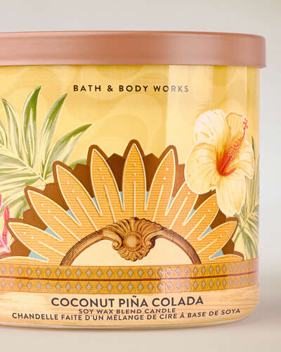 Coconut Piña Colada 3-Wick Candle
