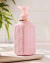 Pink Silicone Bows Gentle & Clean Foaming Hand Soap Dispenser