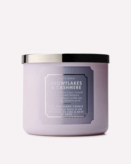 Snowflakes & Cashmere 3-Wick Candle