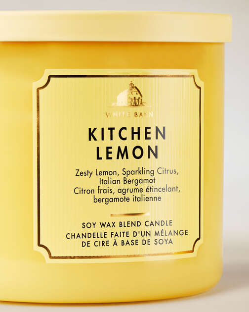 Kitchen Lemon 3-Wick Candle