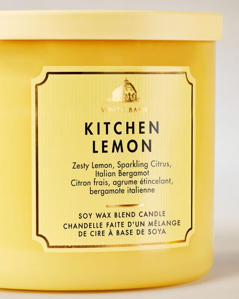 Kitchen Lemon 3-Wick Candle