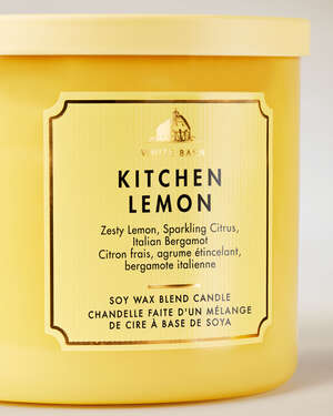 Kitchen Lemon 3-Wick Candle
